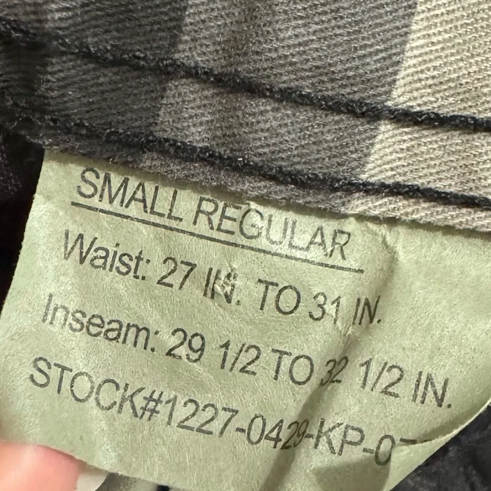RothCo B. D. U Camo Cargo Pants High Rise Size Small Regular - Picture 2 of 12